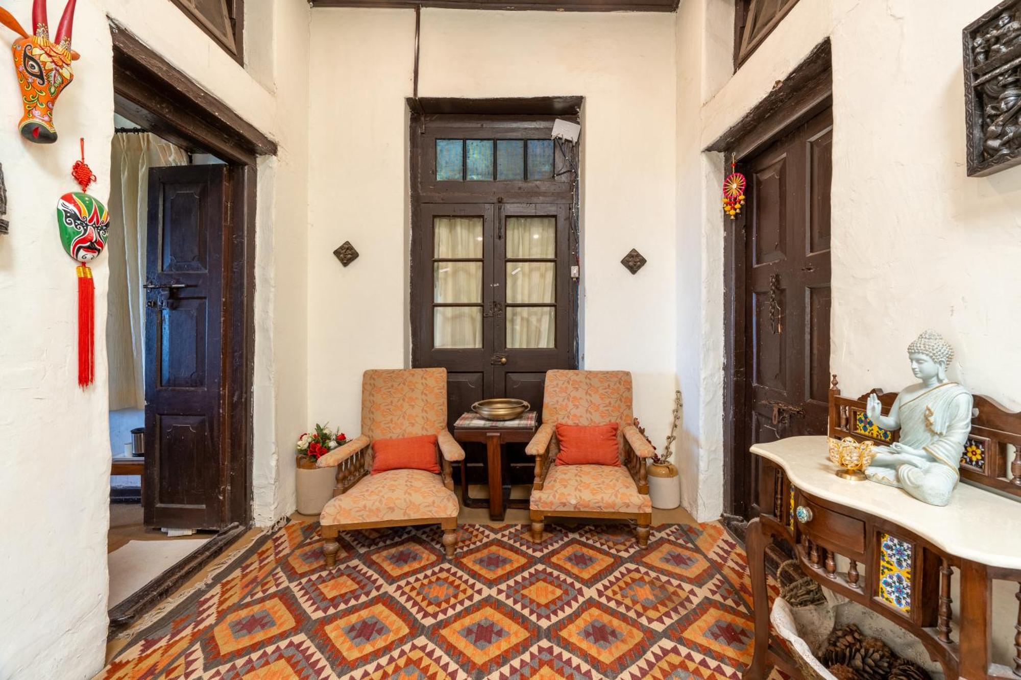 Saffronstays Kashi Villa カソーリ エクステリア 写真