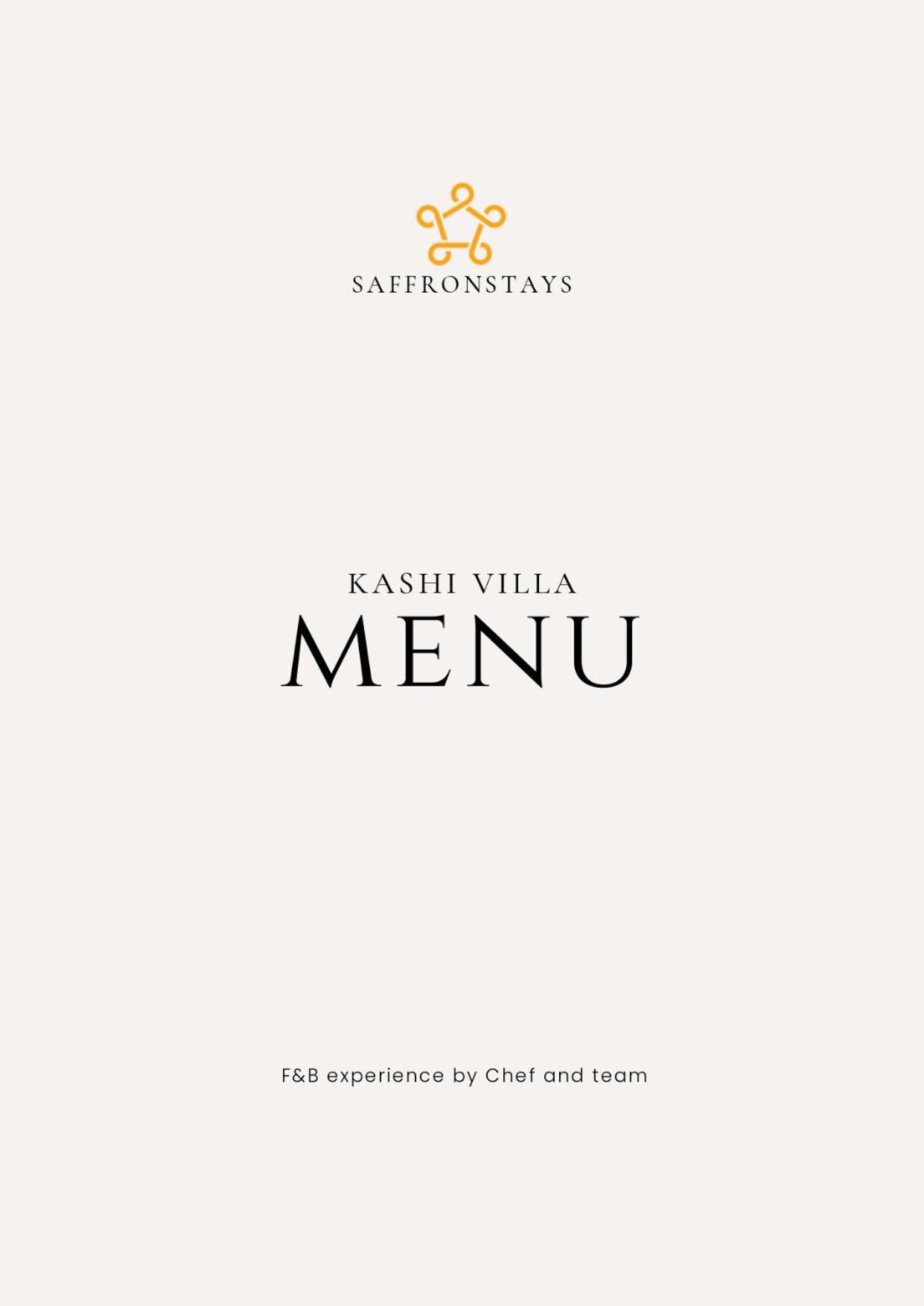 Saffronstays Kashi Villa カソーリ エクステリア 写真